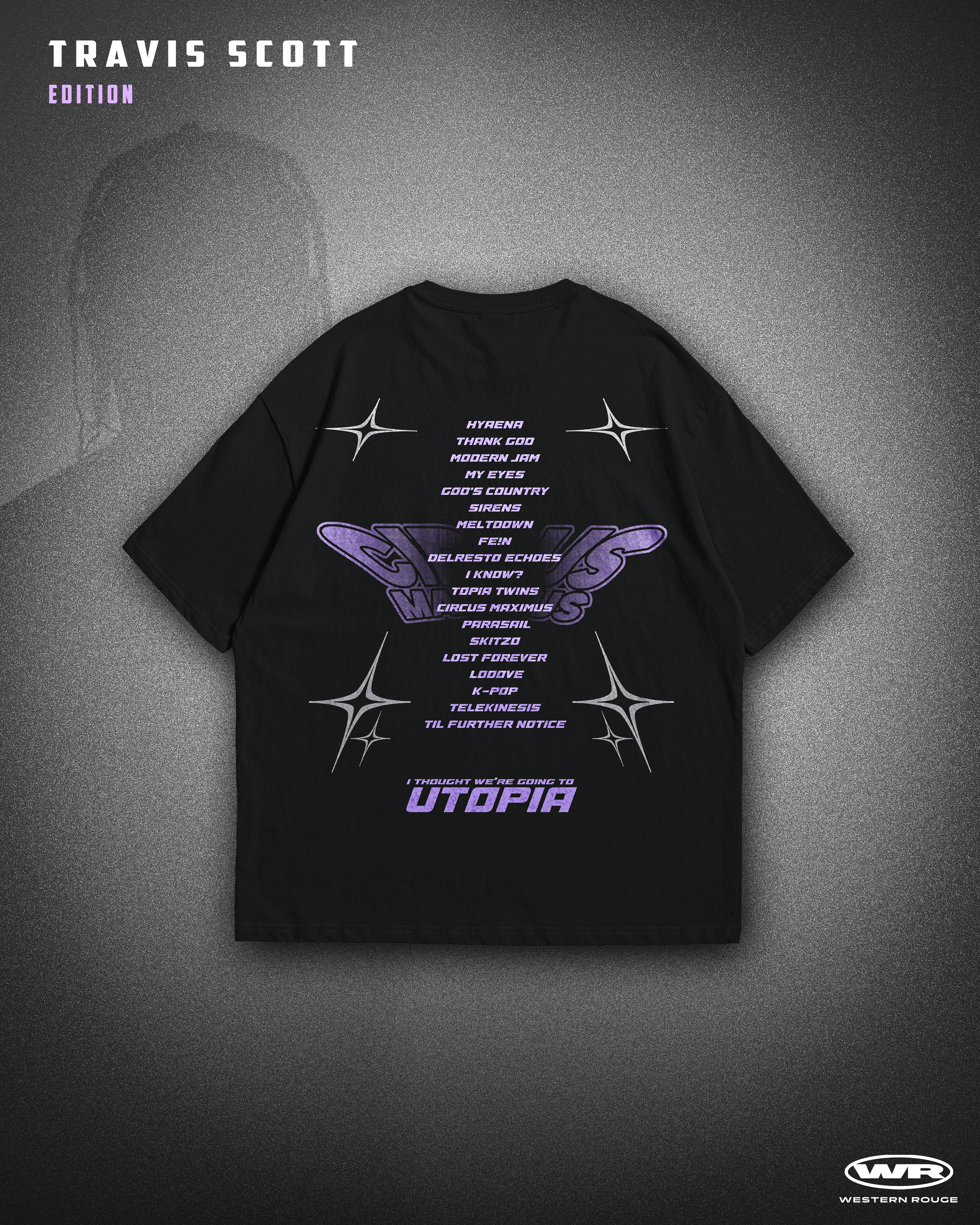 UTOPIA VISION GRAPHIC TEE – Oversized Fit