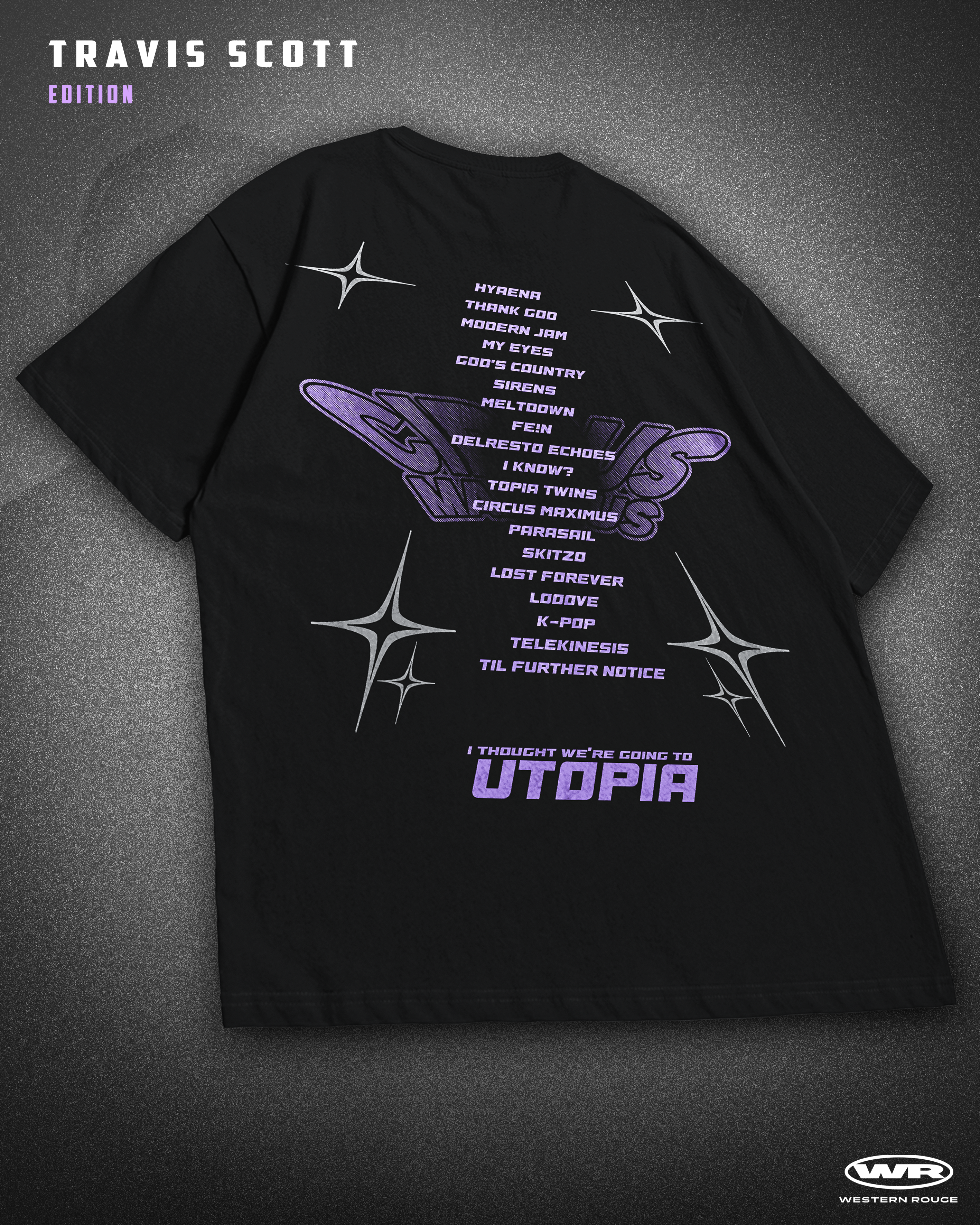 UTOPIA VISION GRAPHIC TEE – Oversized Fit